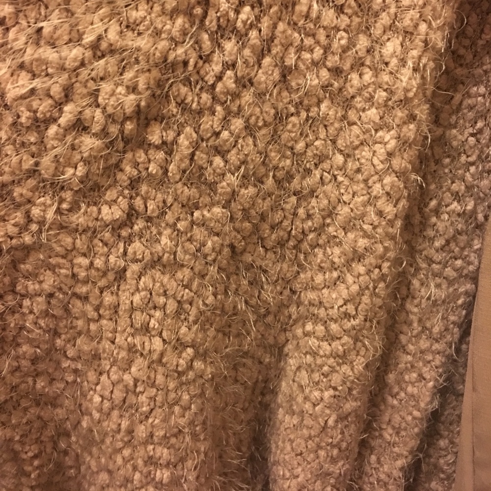 🥀GONE 12/5 Oh So Cozy Open Front Boucle Fuzzy Cardigan Thick and Super Soft - Picture 5 of 5