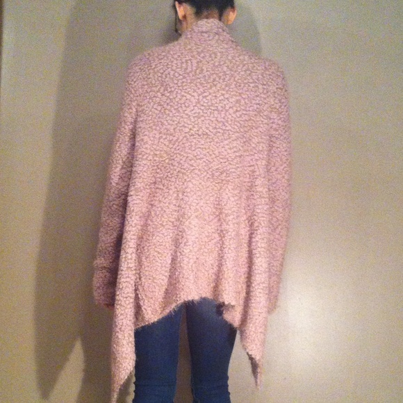 Oh So Cozy Open Front Boucle Fuzzy Cardigan Thick and Super Soft - Picture 3 of 5