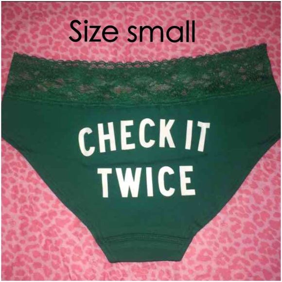 New VS panties size small