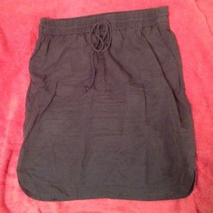 Navy/Gray Pencil Skirt