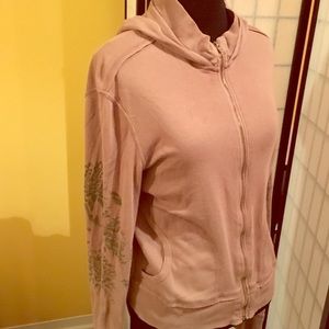 Trendy Zip-Up Hoodie from Kitson L.A.