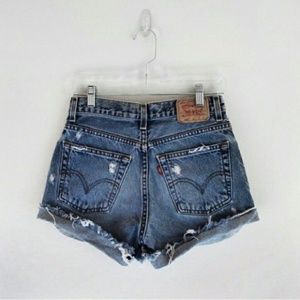 Levi high waisted shorts