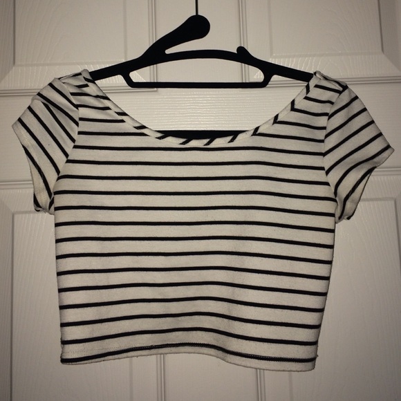 Striped Crop Top
