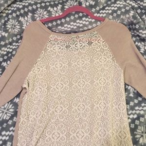 Lace Frocket Sweater