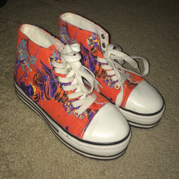 BDG Tropical Platform shoes