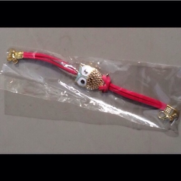 Pink Owl Bracelet - Picture 2 of 2