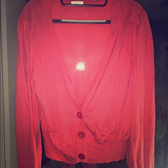Semantics coral cardigan