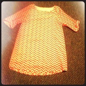 Chevron botique dress