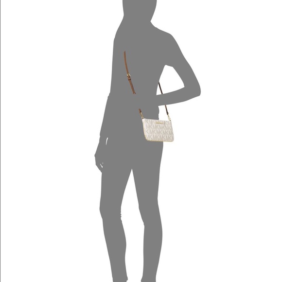 NWT Micheal Kors Vanilla Slim Crossbody - Picture 3 of 4