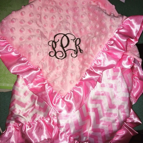 Customized minky blanket!