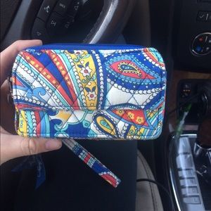 Vera Bradley phone wristlet