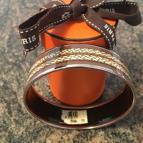 Hermes Enamel Bangle Bracelet - Picture 2 of 2