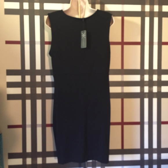 NWT black sleeveless dress Sz L - Picture 3 of 4