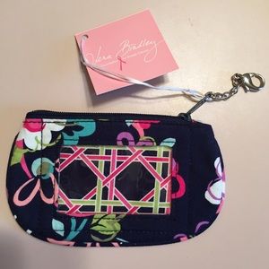 Vera Bradley Clip Zip ID wallet.