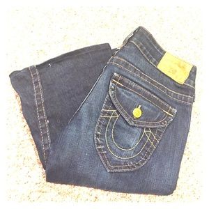 True Religion 29 Wide Leg Jeans