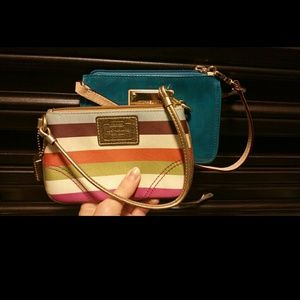 Michael Kors wristlet and coach wristlet *On Hold*