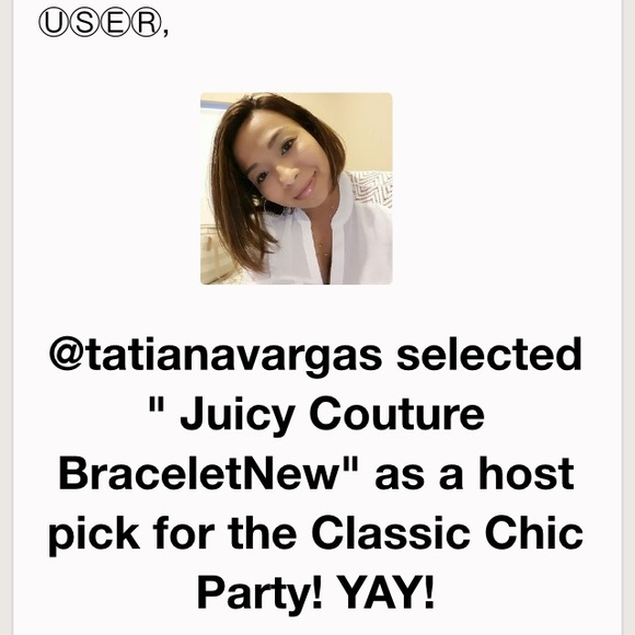🎉HP🎉💌 Juicy Couture 💌Bracelet💌New - Picture 4 of 4