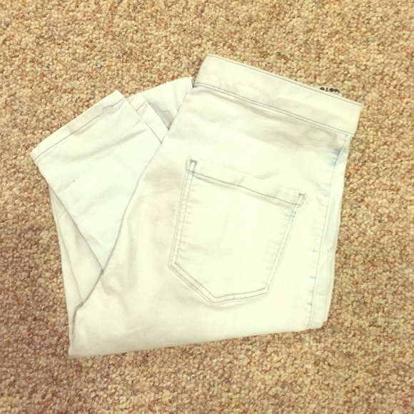 Topshop Moto Joni Skinny High Waste Acid Jean 28W