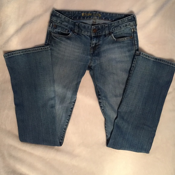Express boot cut jeans