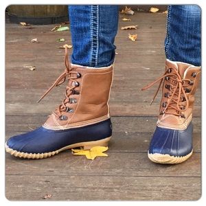 rust colored timberlands