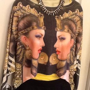 Never Worn Semi Crop Top