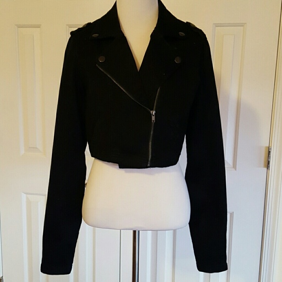 Celebrity Pink Jackets & Blazers - Moto jacket women's Sz M  celebrity pink