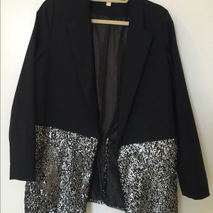 Sequence blue blazer