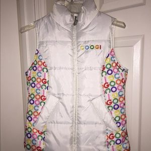 Puffy colorful vest