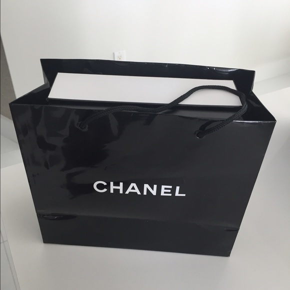 Chanel shopping bag.