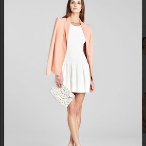 BCBGMaxAzria Astra Black Ruffle Hem Dress