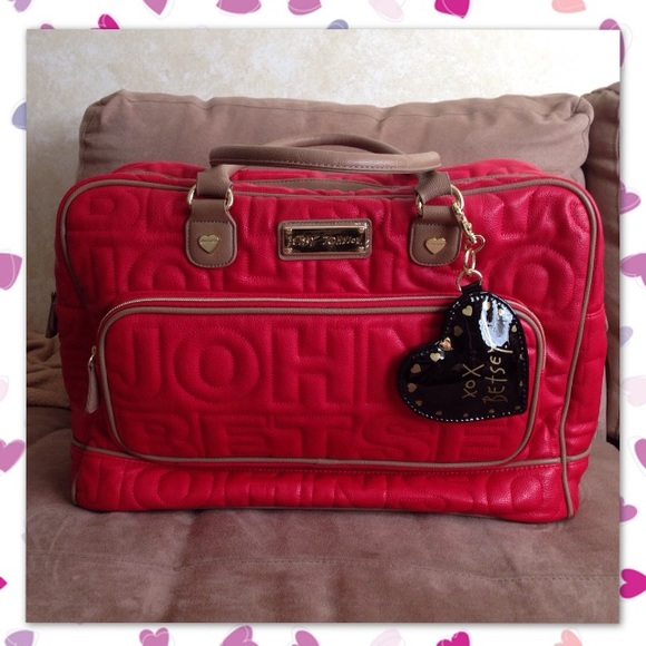 🎀 Betsey Johnson Red Tote Bag 🎀