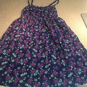 Torrid floral spaghetti strap dress