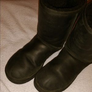 Black Leather Uggs!