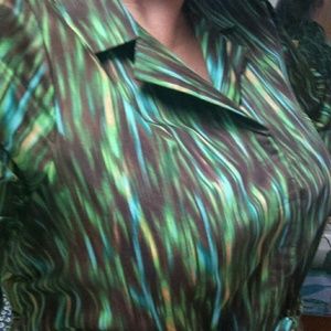 Jones New York button blouse