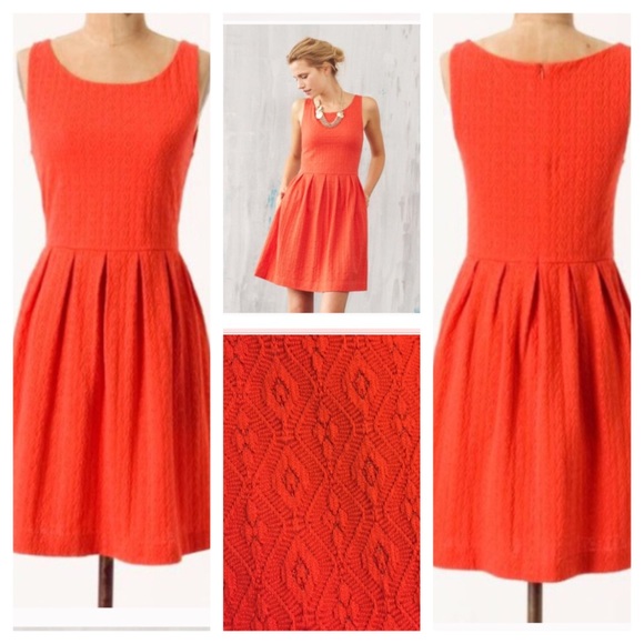 Torchon Embossed Ponte Dress by Tabitha