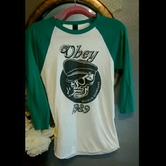 Obey Baseball Tee