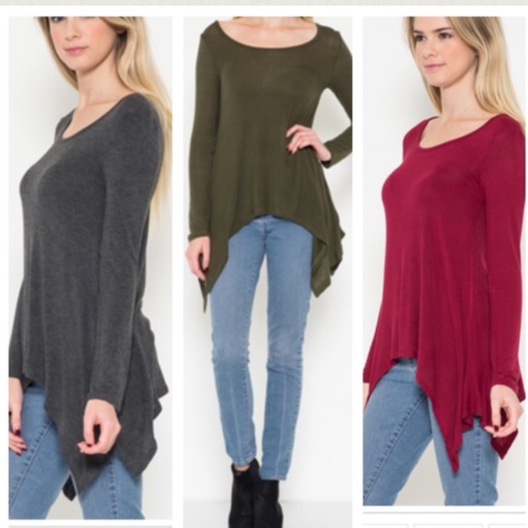 Chic asymmetrical tunic sale - Picture 3 of 3