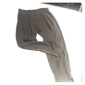 Zara Basic trousers with a drop inseam