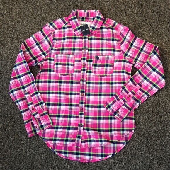 New🎀 Girls Long Sleeve Flannel Shirt