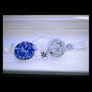 Snowflake headband for a 12 month old