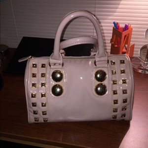 Gold Studded Handbag