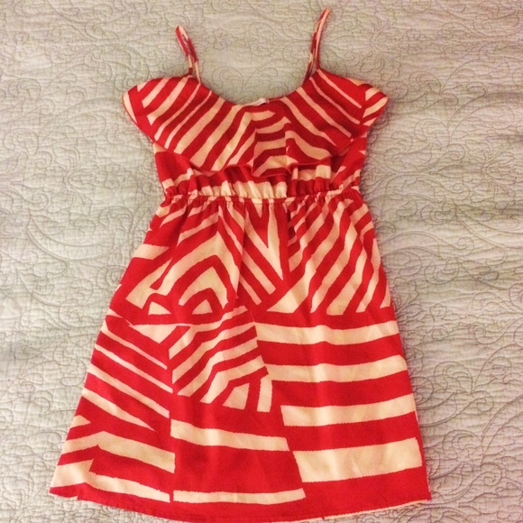 Maitai Strappy Burnt Orange Dress