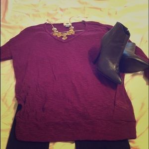 Purple old navy sweater
