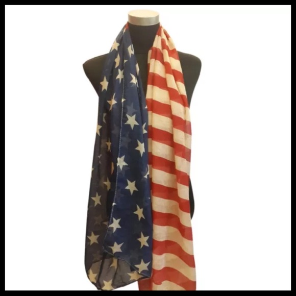 American Flag Scarf - Picture 3 of 7
