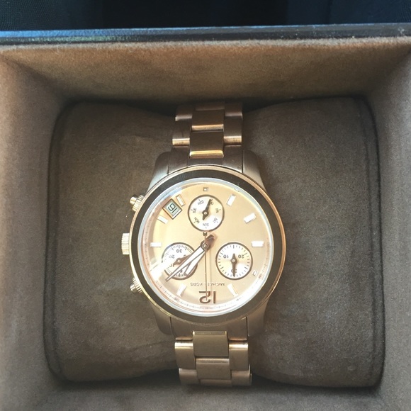 Rose Gold Michael Kors Watch