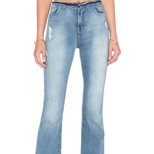 JBrand Maria Deconstructed Denim in Drift (NWOT)