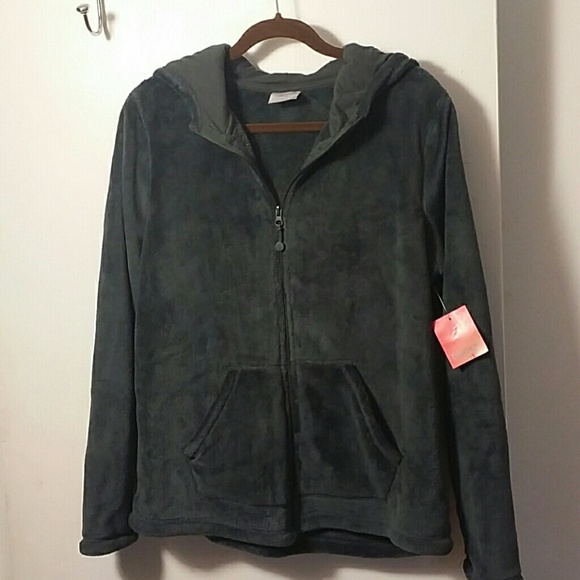 Danskin Fleece Hooded Jacket