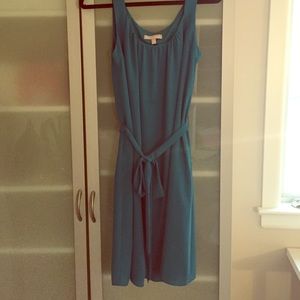 Turquoise above-the-knee Banana Republic dress