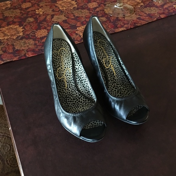 Cute wedge heel with  peep toe