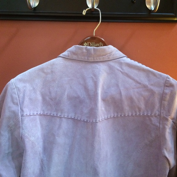 Suede Ruff Hewn leather jacket - Picture 3 of 4